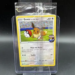 Sealed Eevee On The Ball Pokemon Card 002/005 Promo 2020 - Image 1