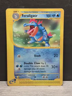 Feraligatr Pokemon e-Card Series Expedition #46 2002 - Image 1