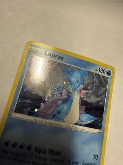 Lapras SWSH051 Pokemon Card Black Star Promo Holo Swirl SWSH PTCG BSP NM - Image 5