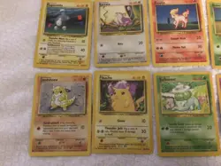 Lot Of 10 Vintage Non-Holo Pokemon Cards With Pikachu - No Duplicates - NICE! - Image 3