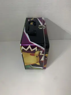 Pokemon Trading Card Game Tin Lunch Box Pikachu Charizard - Like New - Image 4