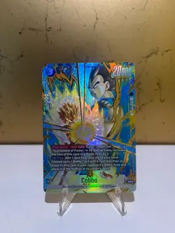 Cabba FB08-029 Alt Art Saiyan's Pride Dragon Ball English Card Fusion World - Image 1