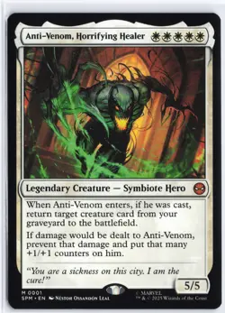 Anti-Venom, Horrifying Healer M Marvel's Spider-Man 1 NM - Image 1