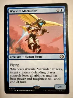 MTG Warkite Marauder (179/401) The Lost Caverns of Ixalan Commander NM - Image 1
