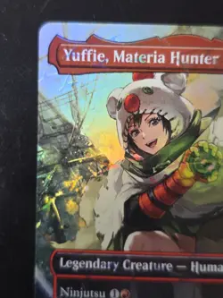 MTG Yuffie, Materia Hunter (Borderless) (Chocobo Track Foil) 470 English - Image 2