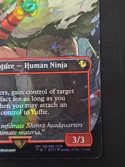 MTG Yuffie, Materia Hunter (Borderless) (Chocobo Track Foil) 470 English - Image 4