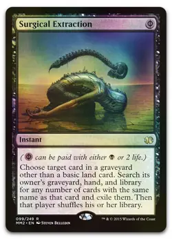 Surgical Extraction #99 (Foil) (NM) Modern Masters 2015 MM2 Magic MTG - Image 1