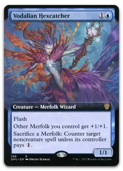 Vodalian Hexcatcher (Extended Art) #398 (NM) Dominaria United DMU Magic MTG - Image 1