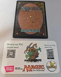 Thrumming Stone FOIL Coldsnap LP Rare SIGNED BY ARTIST ROB ALEXANDER - Image 3