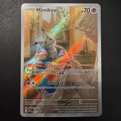 Pokemon TCG - Mimikyu 075 SV Promo - Black Star Promo Holo - NM - Image 3