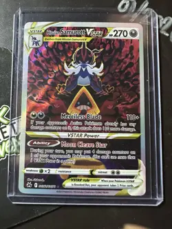 Hisuian Samurott VSTAR GG52/GG70 Crown Zenith: Galarian Gallery, Pokemon TCG, NM - Image 1