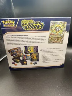 Pokemon Scarlet & Violet Surging Sparks Elite Trainer Box NEW SEALED TCG ETB - Image 3