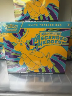 Pokemon TCG Ascended Heroes Elite Trainer Box Lot of 4 - Image 1