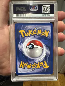 PSA 9 MINT Bulbizarre 1ST EDITION FRENCH Pokemon Base Set 44 FRESH GRADE - Image 3