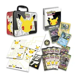 Pokemon Celebrations Collectors Chest 2021 Lunchbox 25th Anniversary NEW SEALED - Image 2