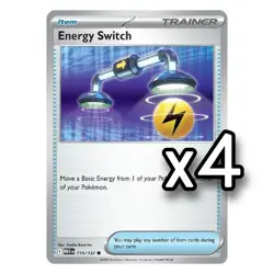 Energy Switch 115/132 x4 - Mega Evolutions - Pokemon TCG - Playset - Image 1