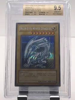 Yu-Gi-Oh! DDS Promo - Exodia PSA 10, Dark Magician PSA 10, and Blue Eyes BGS 9.5 - Image 4
