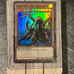 Yugioh Harpie's Pet Dragon LDS2 Ultra Rare 1st Edition NM Good For Harpie Deck! - Image 1