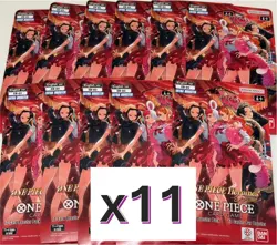 One Piece Heroines Edition EB-03 Sleeved Booster Pack Lot Of 11 FREE SHIPPING - Image 1