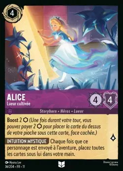 Lorcana - Alice - Lueur cultivee - MINT/NMINT - FR - FOIL - Image 1