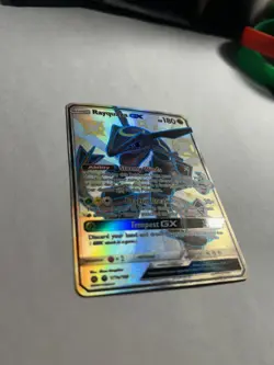 Pokemon TCG Rayquaza GX Celestial Storm Holo Card 177a/168 Promo Ultra Rare - Image 5