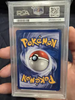 Birthday Pikachu Black Star Promo Rare Holo Card PSA 8 - Image 3