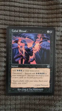 Magic: the Gathering / MtG Cabal Ritual x1 Torment - Image 1