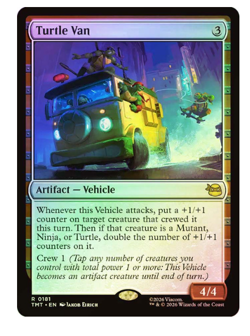 Turtle Van - Foil Teenage Mutant Ninja Turtles MTG - Image 1