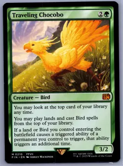 Traveling Chocobo M FINAL FANTASY 210 NM - MTG - Image 1