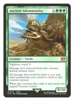 1x MTG Ancient Adamantoise - Final Fantasy Mythic! NM Mint! - Image 1