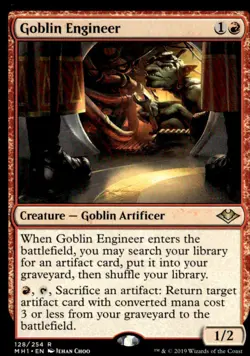 Modern Horizons #128 Goblin Engineer - Image 1