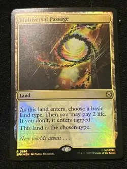 Multiversal Passage Marvel's Spider-Man Foil - Image 1