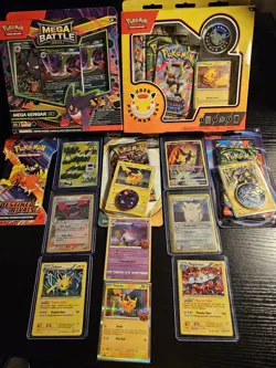 Pokemon Day Box. Gengar Battle Deck. Destined Rivals. Darkness Ablaze + More - Image 1