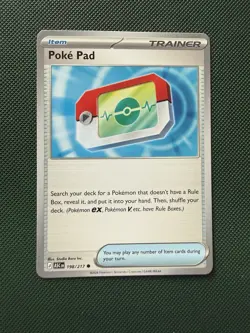 Poke Pad 198/217 Common Ascended Heroes - Pokemon TCG Near Mint NM Free Shipping - Image 1