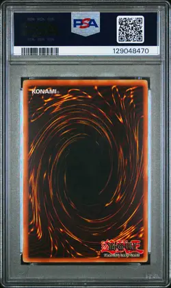 2003 YU-GI-OH! STARTER DECK: JOEY 1ST ED #001 RED-EYES B. DRAGON PSA 6 - Image 2
