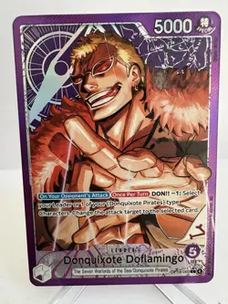 Donquixote Doflamingo | OP14-060 [L] Alt Art|ONE PIECE|The Azure Sea’s Seven - Image 1