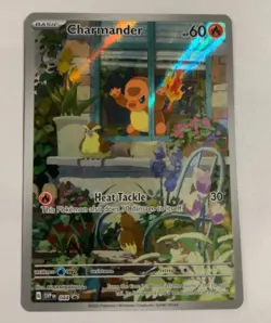 Charmander 044 Sv: Scarlet & Violet Promo Cards Holo Obsidian flames etb promo - Image 1