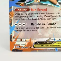 Pokemon TCG Mega Kangaskhan EX 104/132 Holo Double Rare Card NM - Image 5