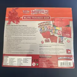 Pokemon Sword and Shield Battle Styles Elite Trainer Box Card Game 820650808357 - Image 3