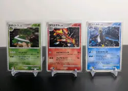 Torterra Infernape Empoleon Holo Diamond & Pearl Japanese Pokemon Card Set of 3 - Image 1