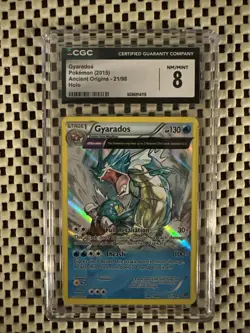 Pokemon Gyarados Holo Rare TCG Card Ancient Origins 21/98 - Image 1