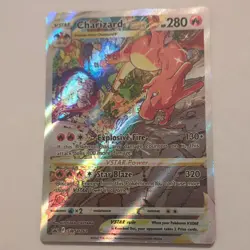 Pokemon Charizard VSTAR SWSH262 Promo Holo Fire Sword & Shield Card - Image 3