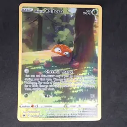 Hisuian Voltorb GG01/GG70 Crown Zenith: Galarian Gallery Holo Pokemon Card NM - Image 1
