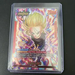 Dragon Ball Super Card Game Fusion World Android 18 FB06-001 L* - Image 1