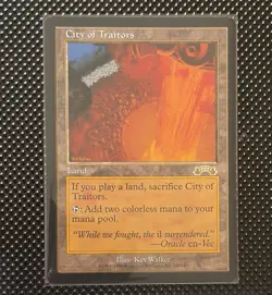 Magic The Gathering Exodus City of Traitors #143/143 MTG NM Pack Fresh - Image 1