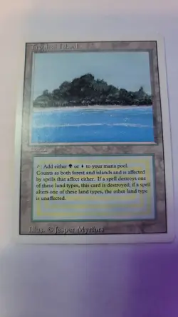 MTG Tropical Island Revised Edition Regular - Image 1