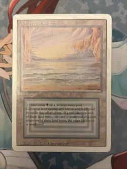 MTG Underground Sea Revised (3rd ed.) Dual Land LP - Image 1