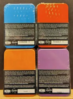 Magic The Gathering Teenage Mutant Ninja Turtles Tins Set Of 4 ** NEW ** - Image 2