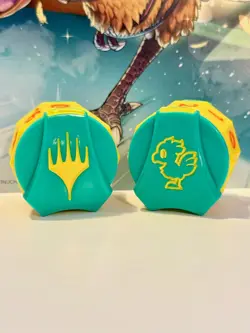 2x MTG Final Fantasy Chocobo Bundle Special Click Wheel Life Counters - Image 2