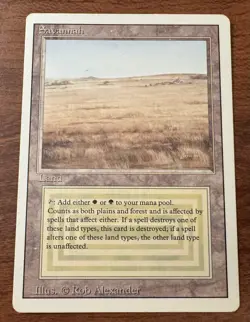 Savannah - Revised Edition (3ED) - MP/LP - Image 1